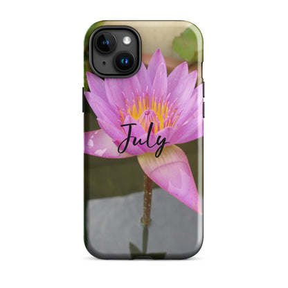 July Birth Flower Tough Case for iPhone®