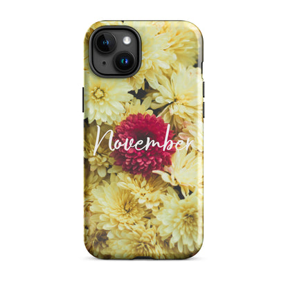 November Birth Flower Tough Case for iPhone®