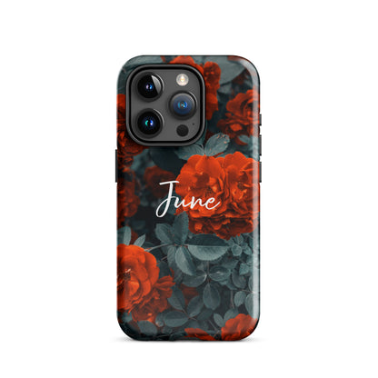 June Birth Flower Tough Case for iPhone®