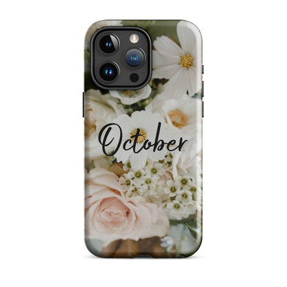 October Birth Flower Tough Case for iPhone®