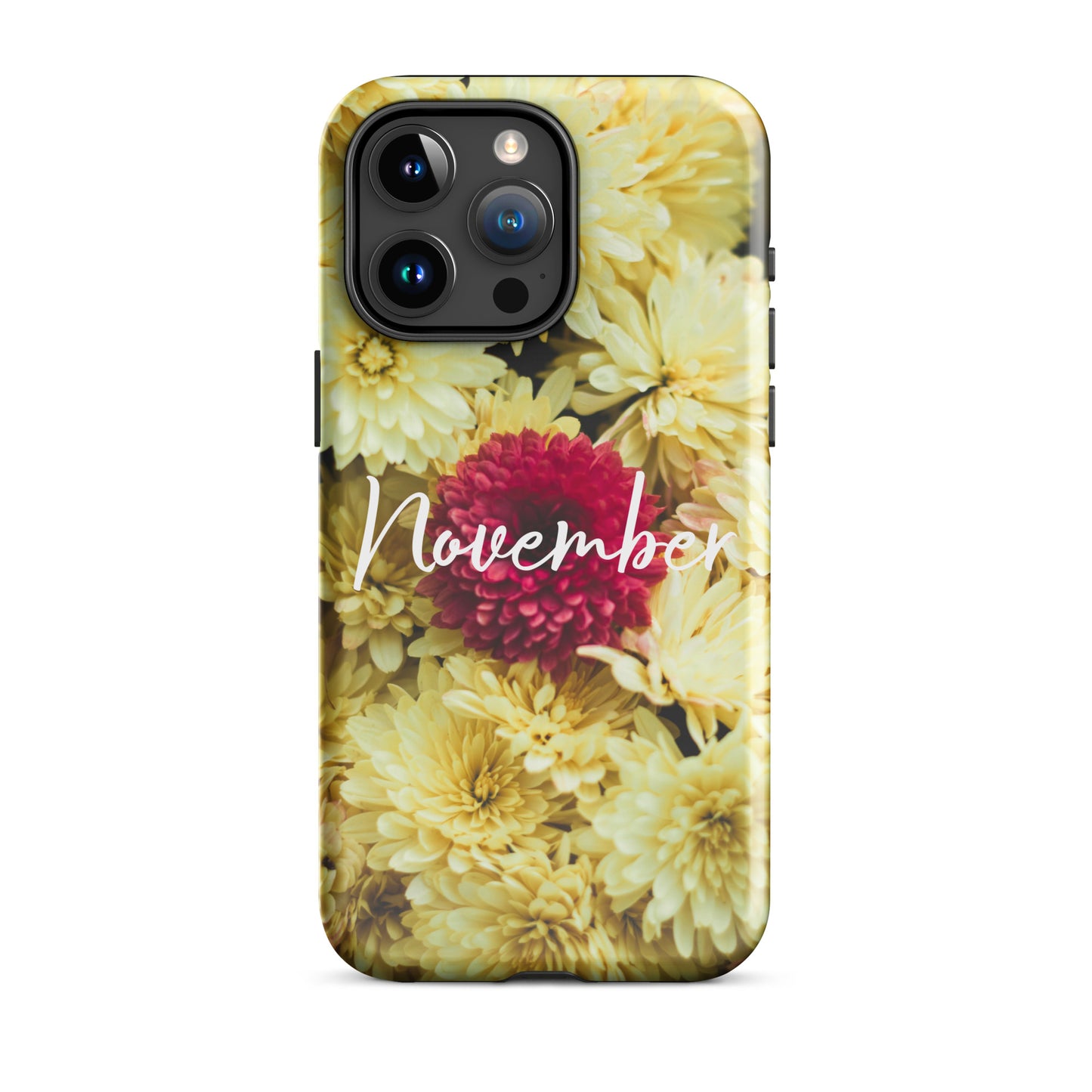 November Birth Flower Tough Case for iPhone®