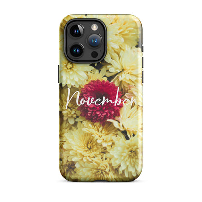 November Birth Flower Tough Case for iPhone®