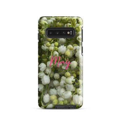 May Birth Flower Tough case for Samsung®