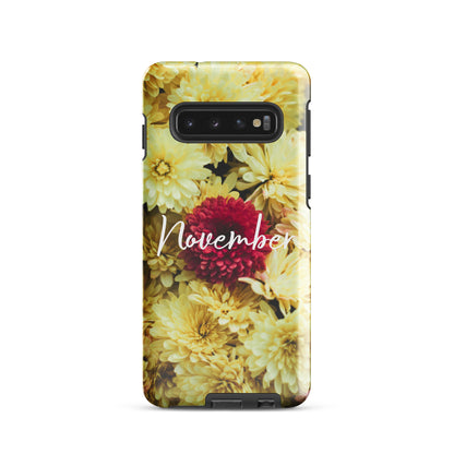 November Birth Flower Tough case for Samsung®