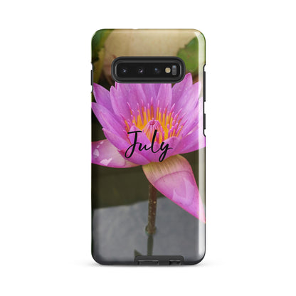 July Birth Flower Tough case for Samsung®