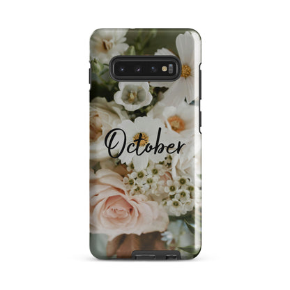 October Birth Flower Tough case for Samsung®