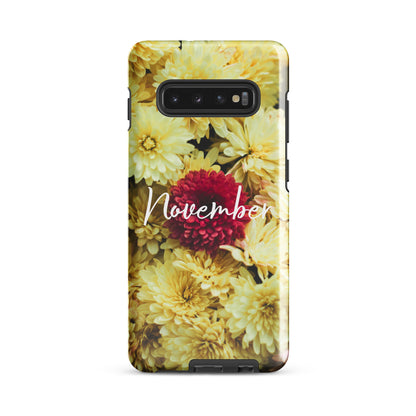 November Birth Flower Tough case for Samsung®