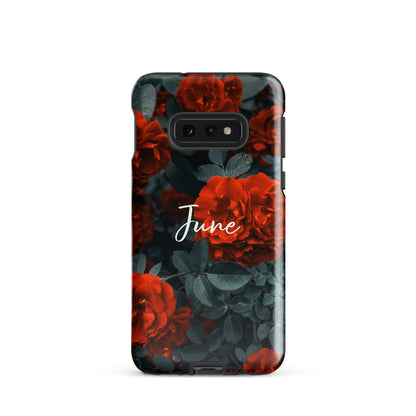 June Birth Flower Tough case for Samsung®