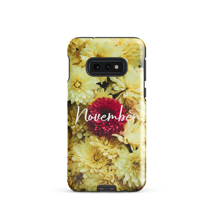 November Birth Flower Tough case for Samsung®