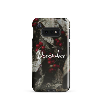 December Birth Flower Tough case for Samsung®