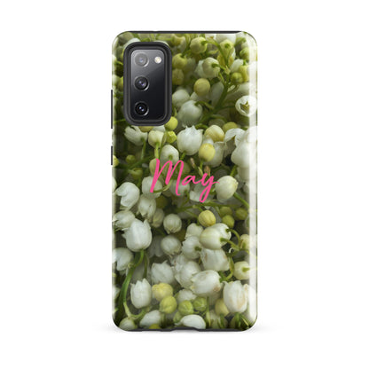 May Birth Flower Tough case for Samsung®