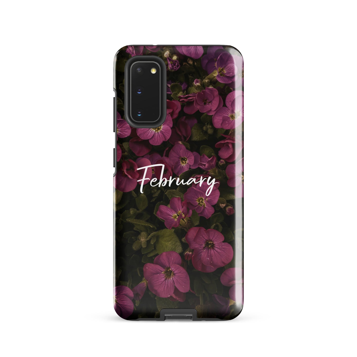 February Birth Flower Tough case for Samsung®