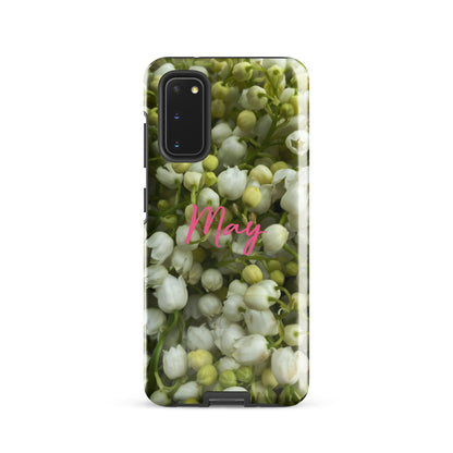 May Birth Flower Tough case for Samsung®