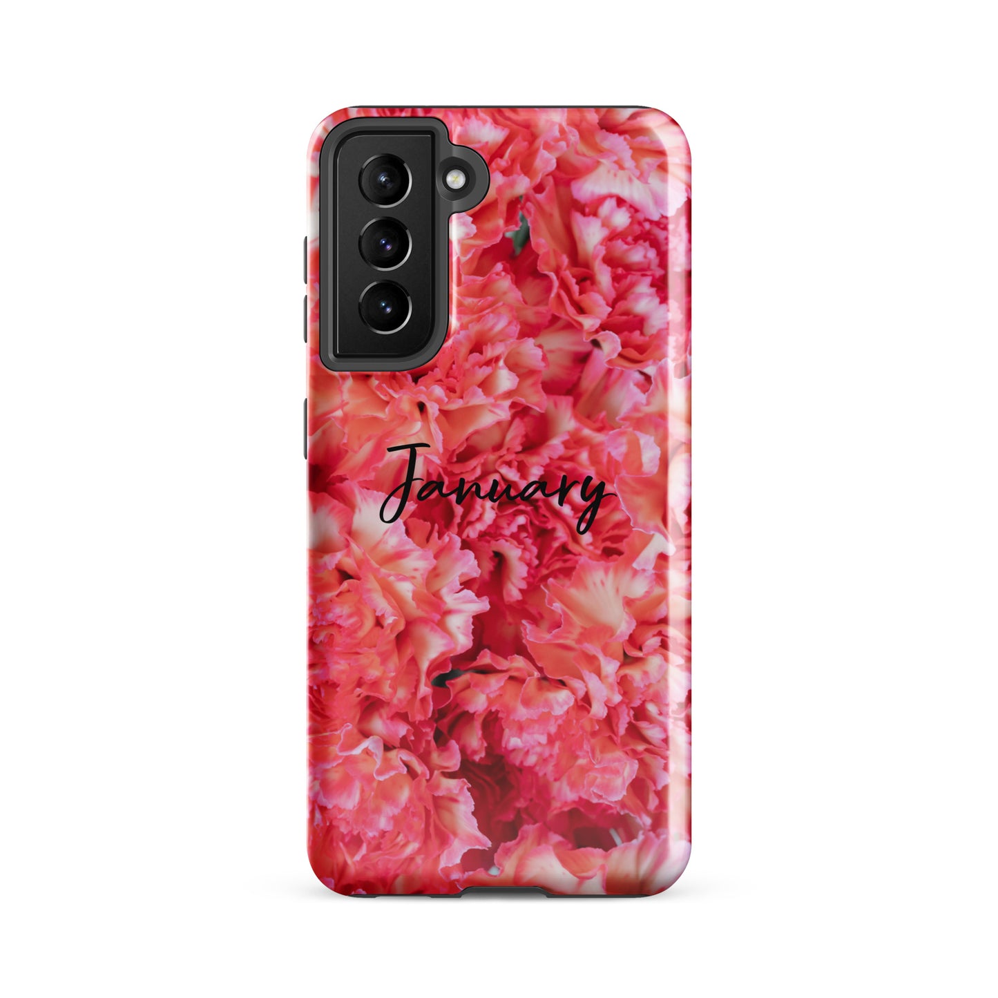 January Birth Flower Tough case for Samsung®