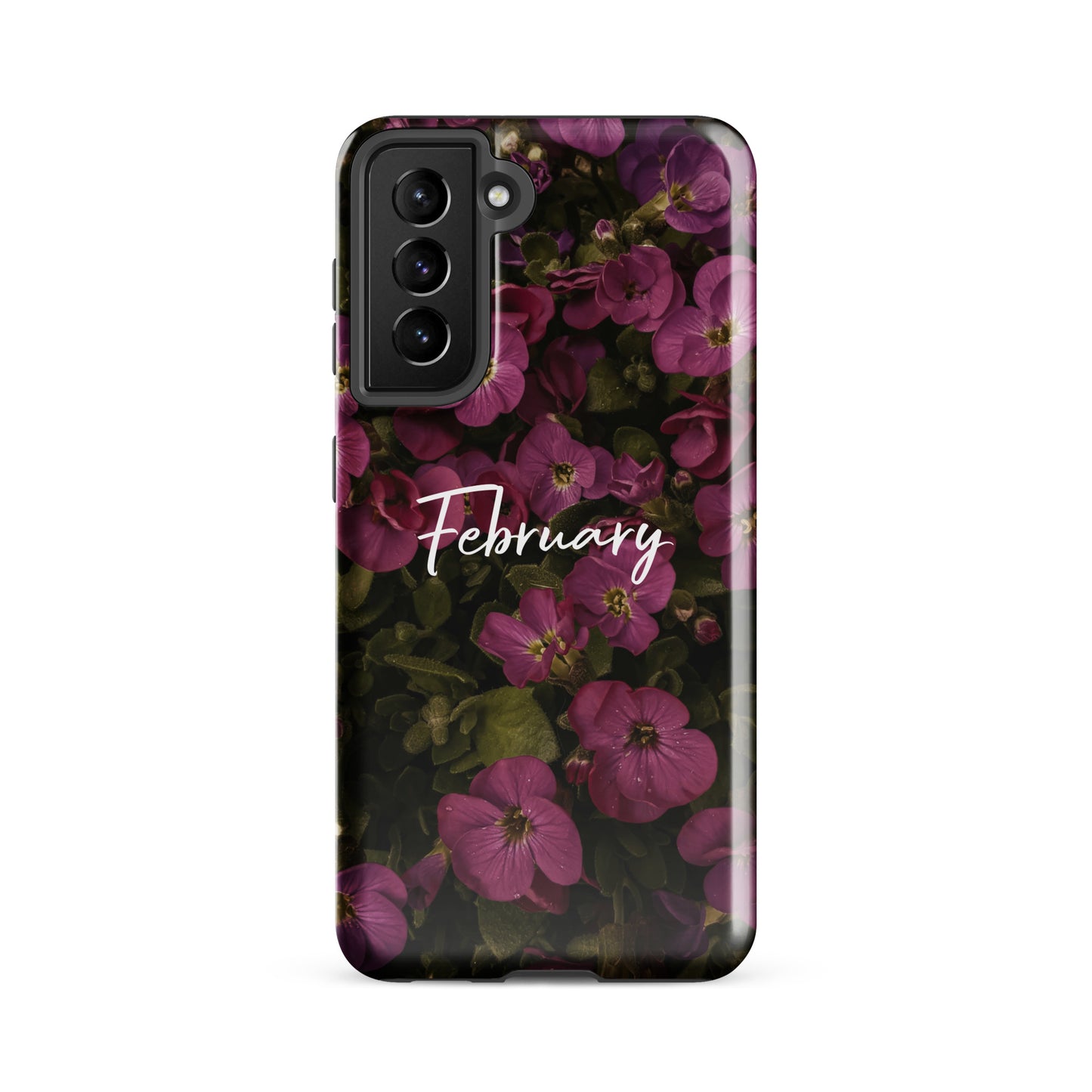 February Birth Flower Tough case for Samsung®