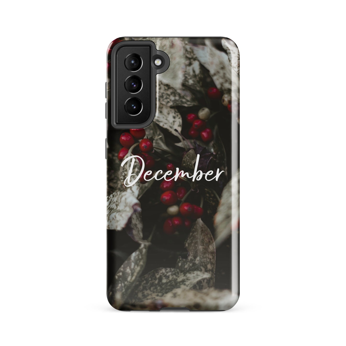 December Birth Flower Tough case for Samsung®