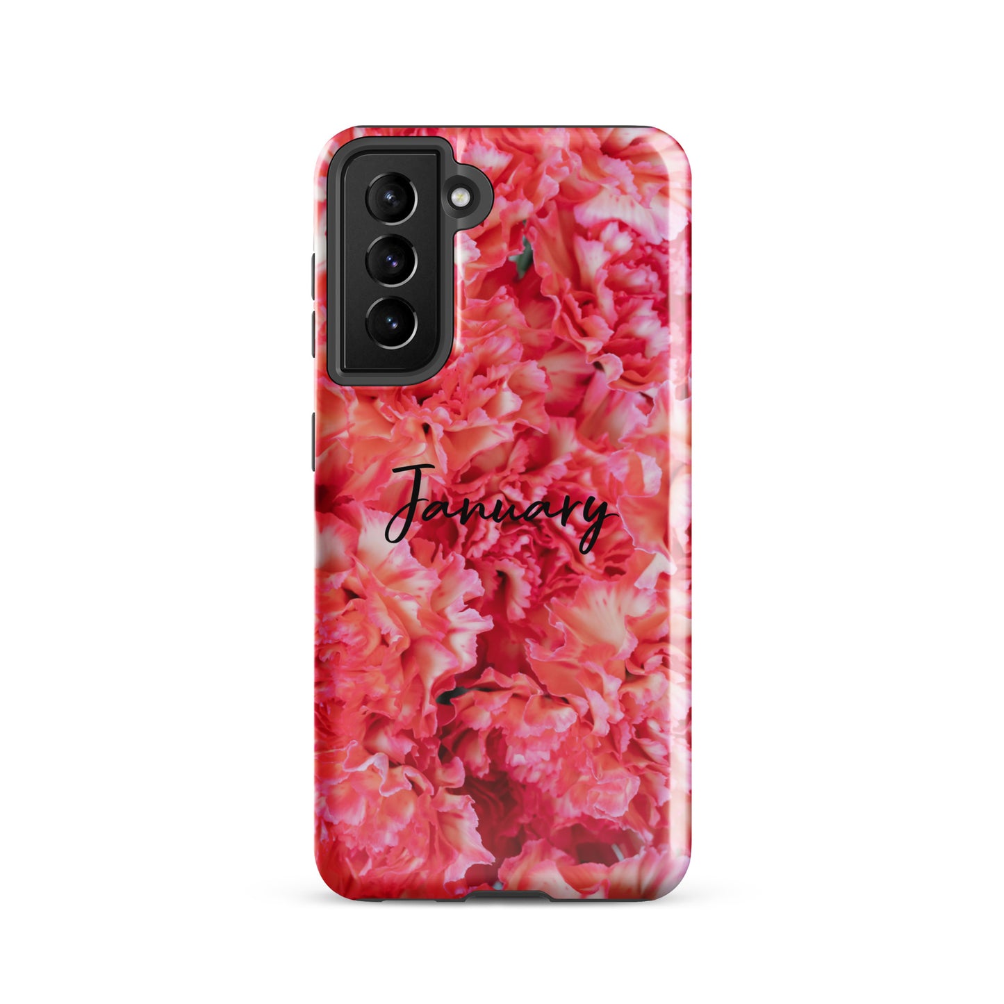 January Birth Flower Tough case for Samsung®