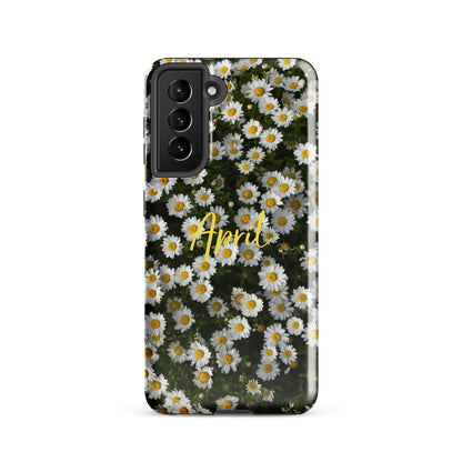 April Birth Flower Tough case for Samsung®