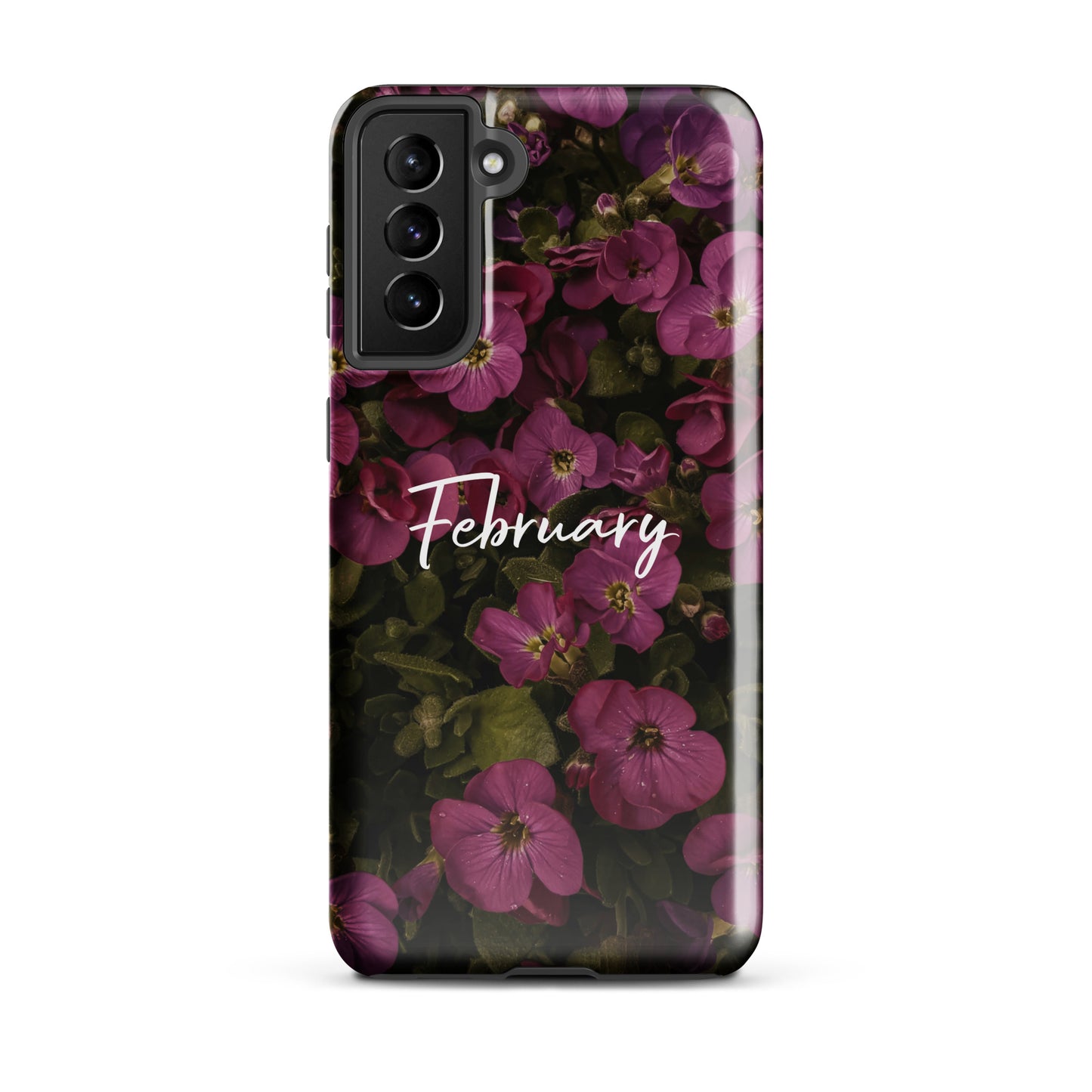 February Birth Flower Tough case for Samsung®