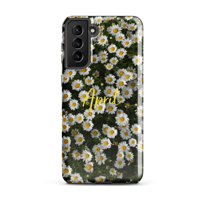 April Birth Flower Tough case for Samsung®