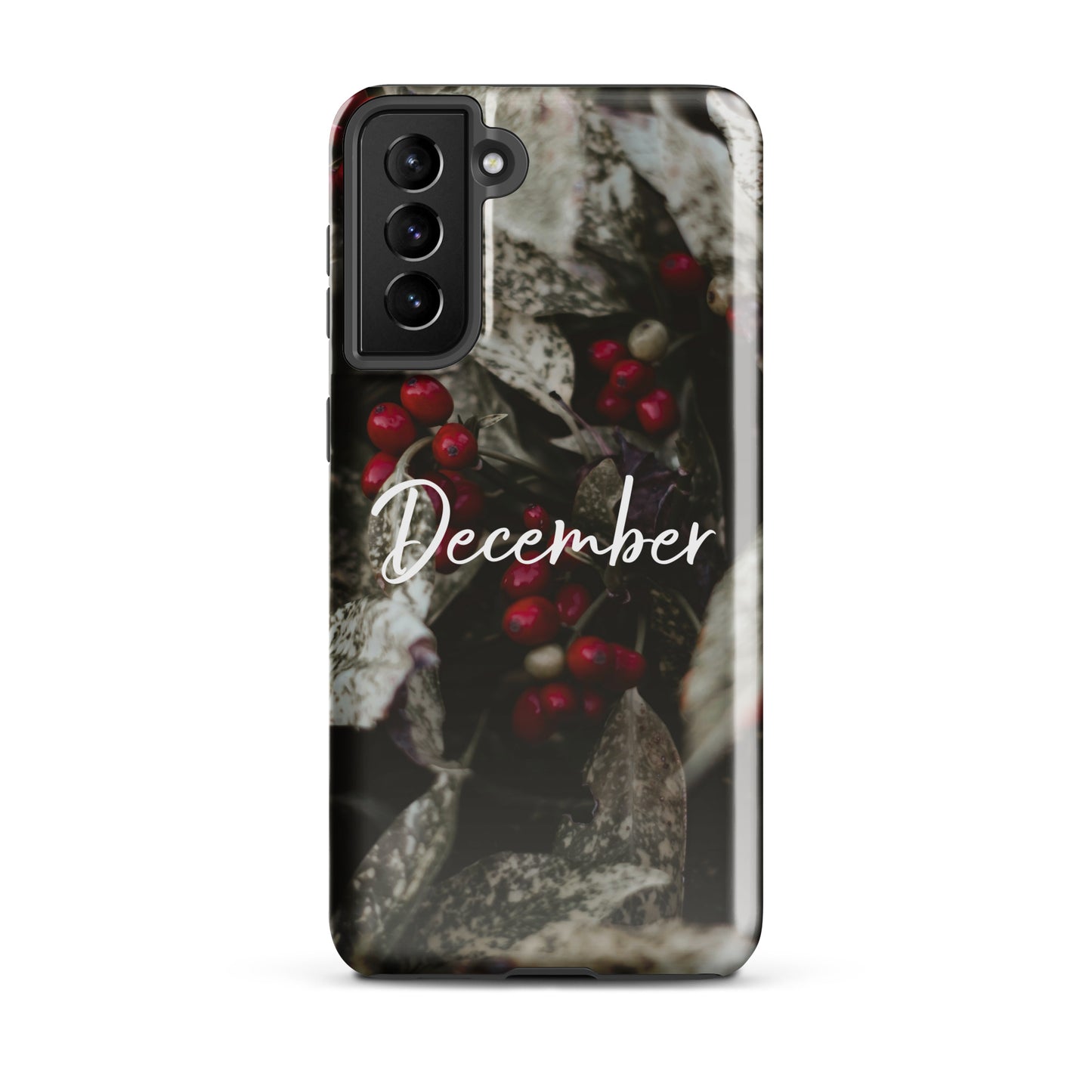 December Birth Flower Tough case for Samsung®