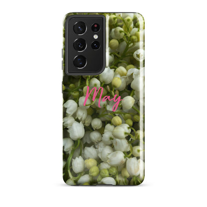 May Birth Flower Tough case for Samsung®