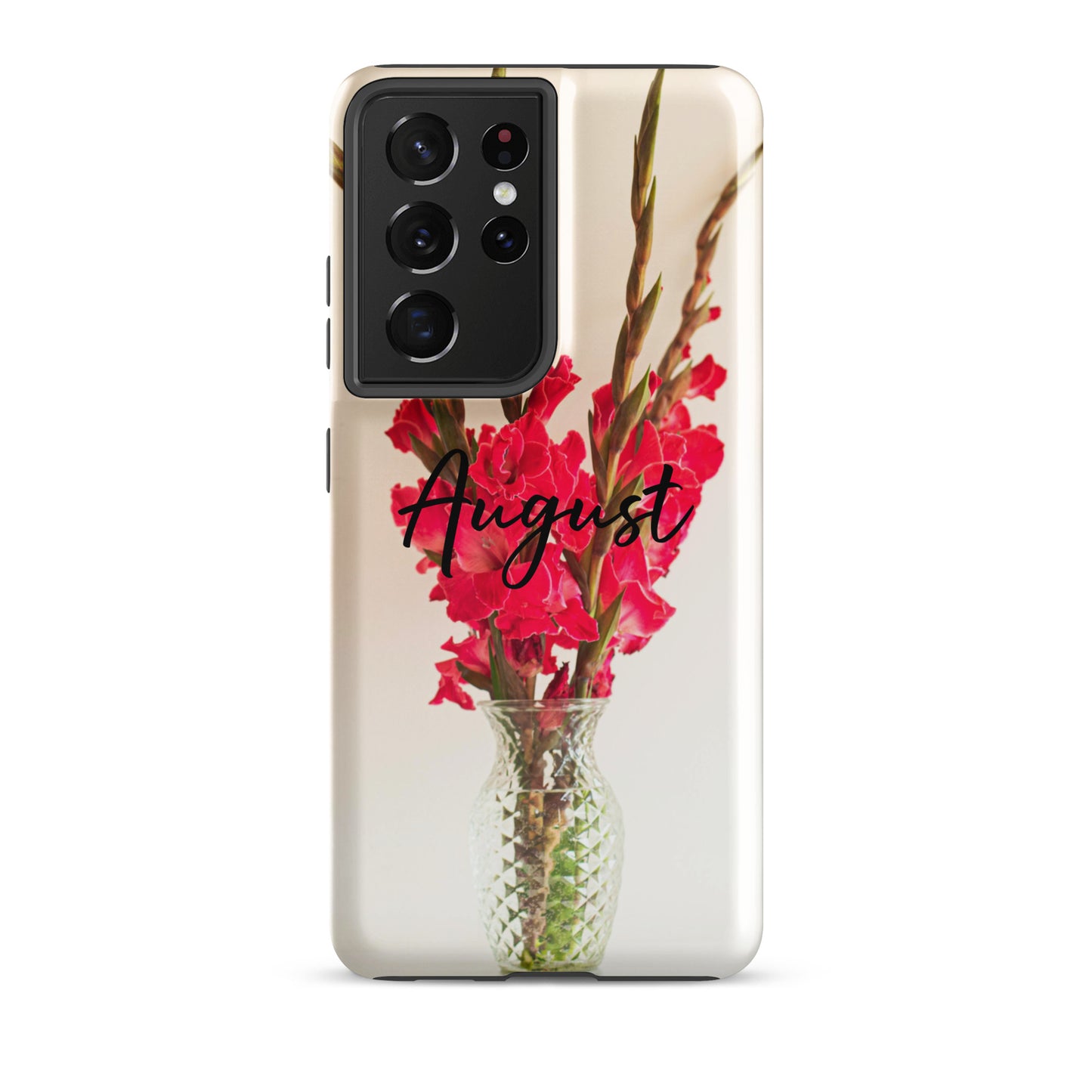 August Birth Flower Tough case for Samsung®