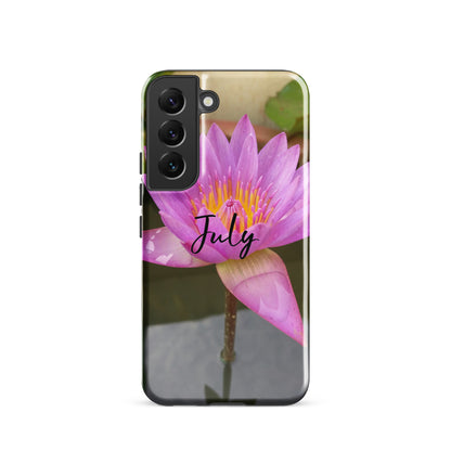 July Birth Flower Tough case for Samsung®