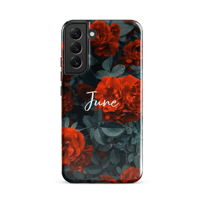 June Birth Flower Tough case for Samsung®