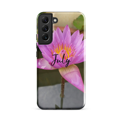 July Birth Flower Tough case for Samsung®