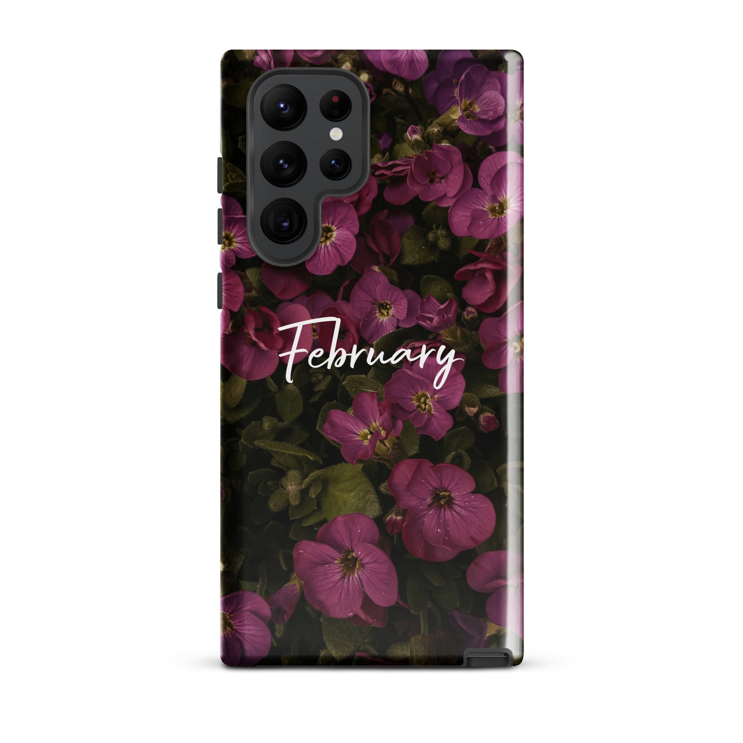 February Birth Flower Tough case for Samsung®