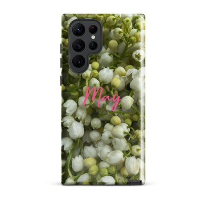 May Birth Flower Tough case for Samsung®