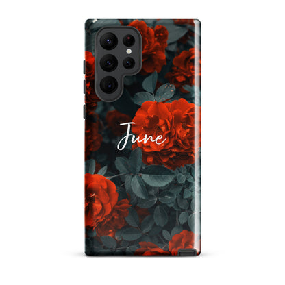 June Birth Flower Tough case for Samsung®