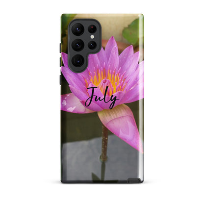 July Birth Flower Tough case for Samsung®