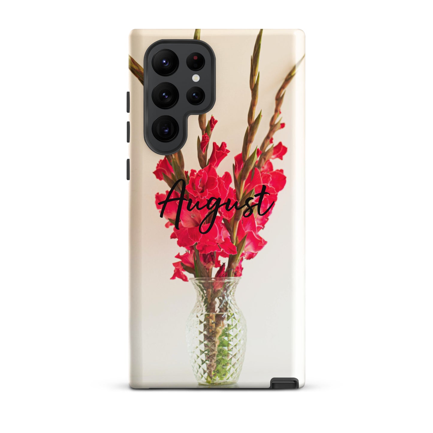 August Birth Flower Tough case for Samsung®