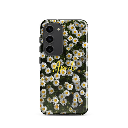 April Birth Flower Tough case for Samsung®