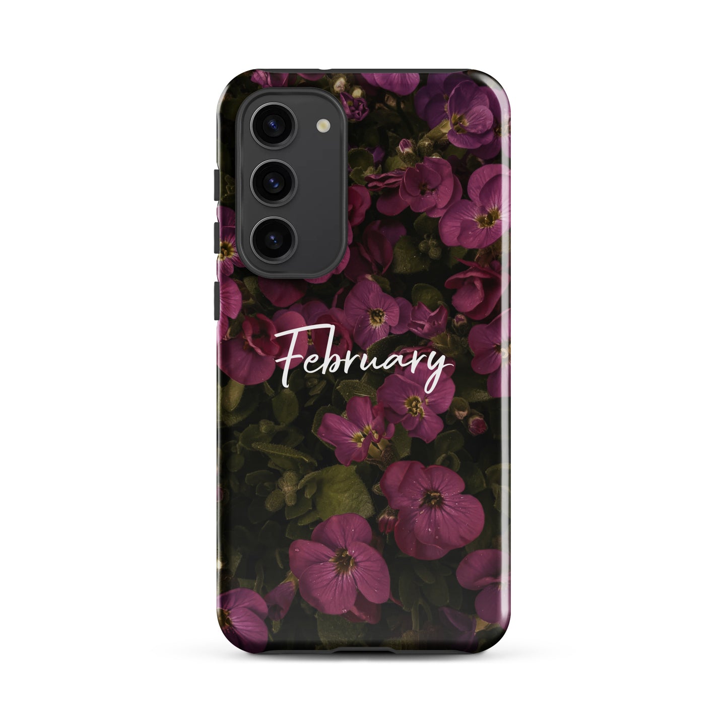 February Birth Flower Tough case for Samsung®