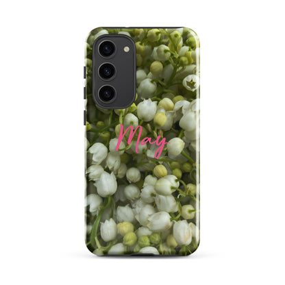 May Birth Flower Tough case for Samsung®