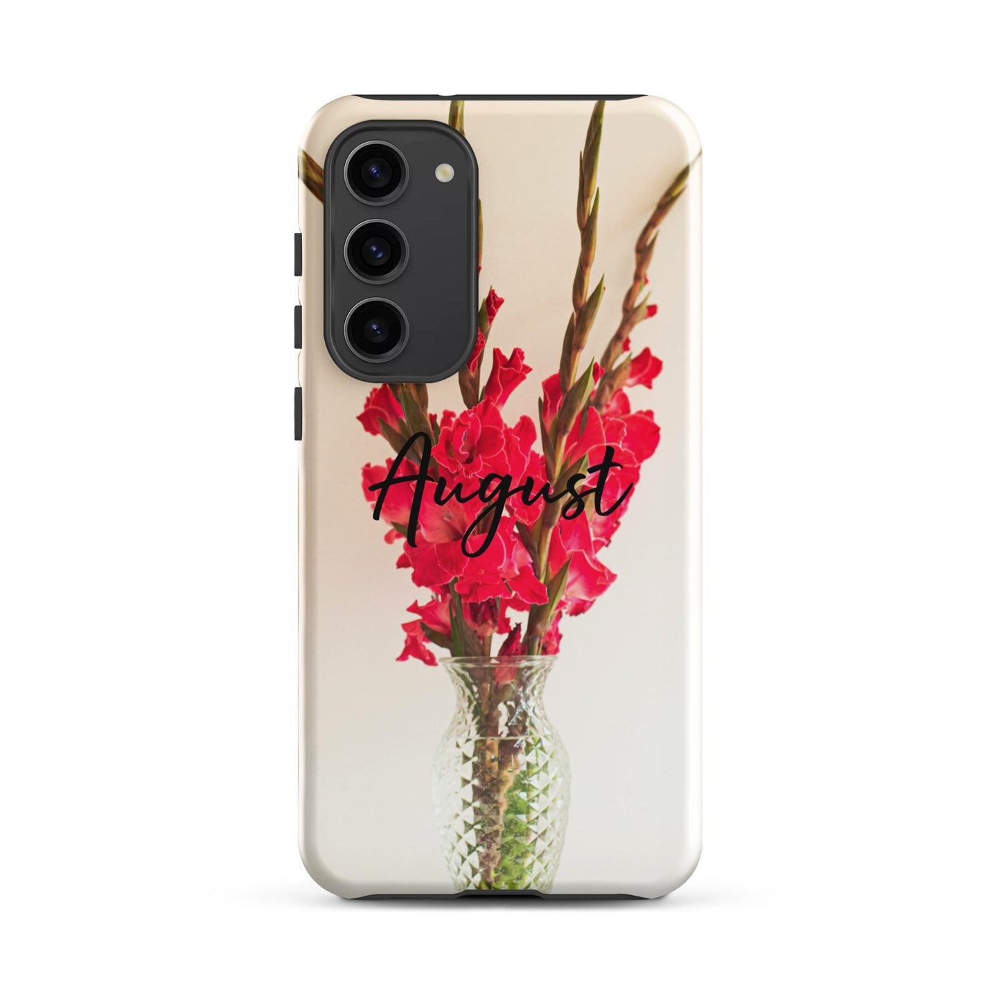 August Birth Flower Tough case for Samsung®