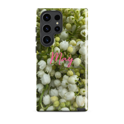 May Birth Flower Tough case for Samsung®