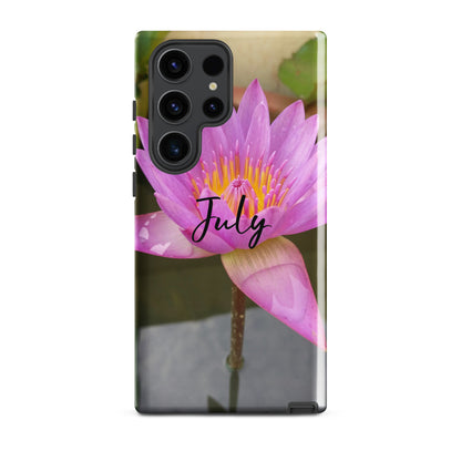 July Birth Flower Tough case for Samsung®