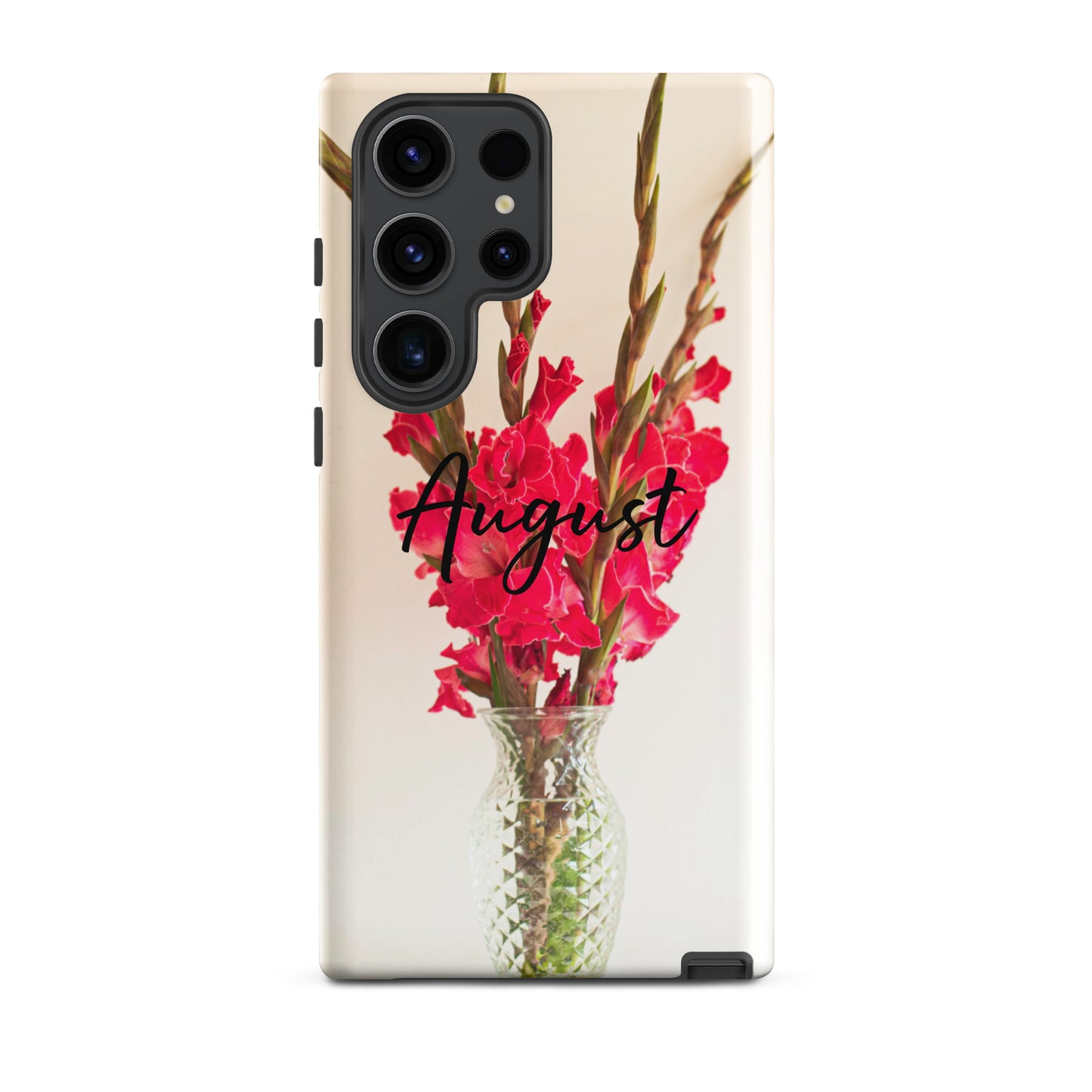 August Birth Flower Tough case for Samsung®