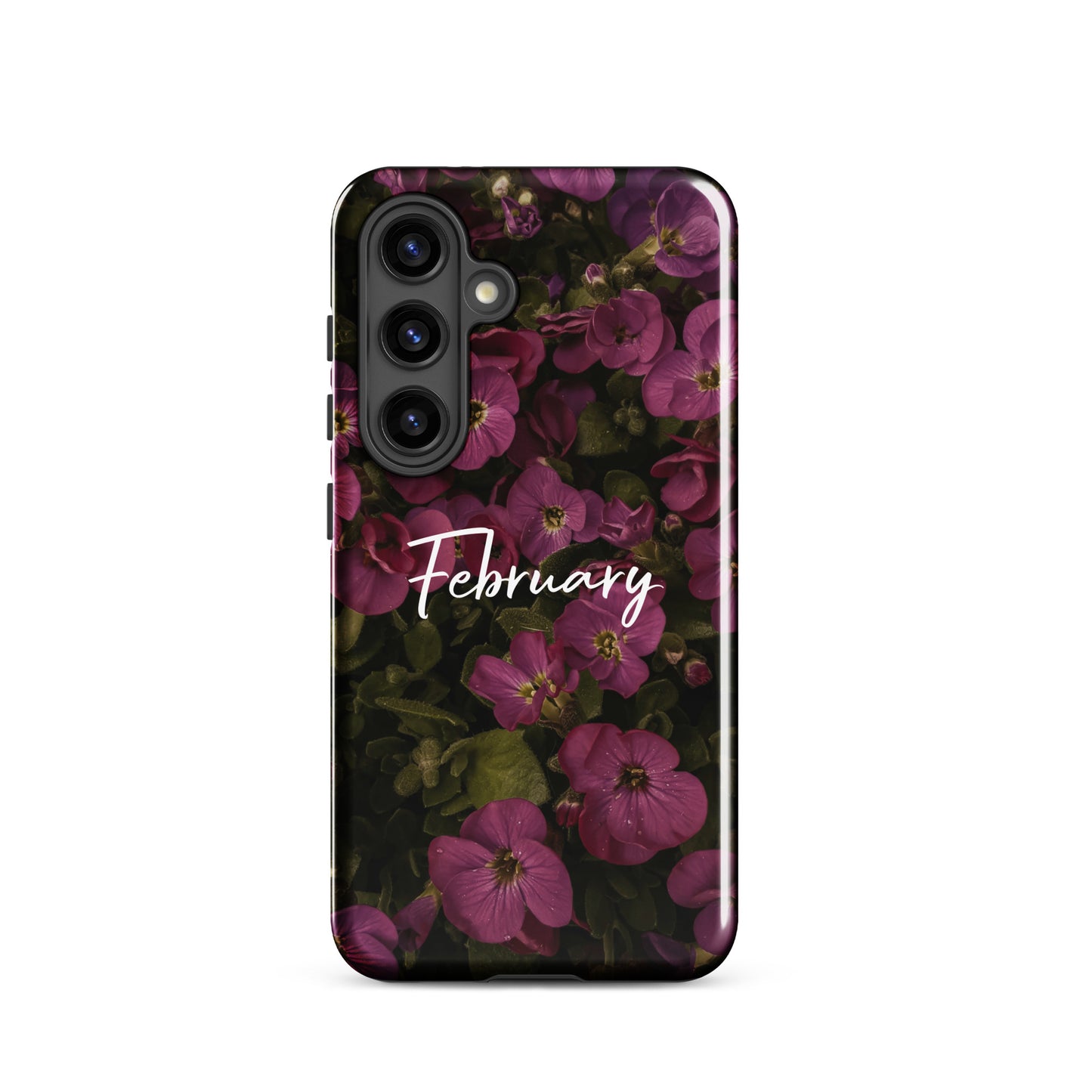 February Birth Flower Tough case for Samsung®