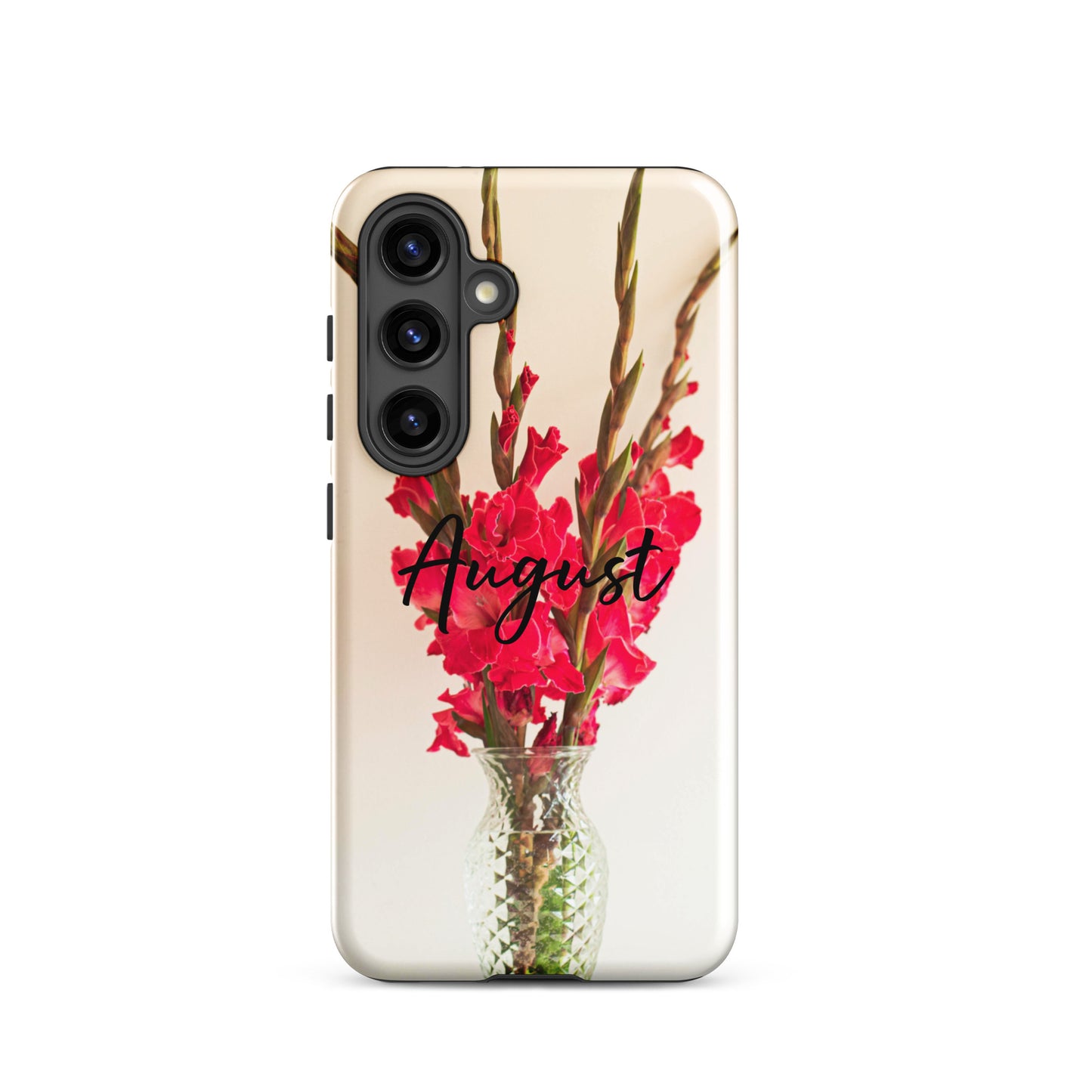 August Birth Flower Tough case for Samsung®