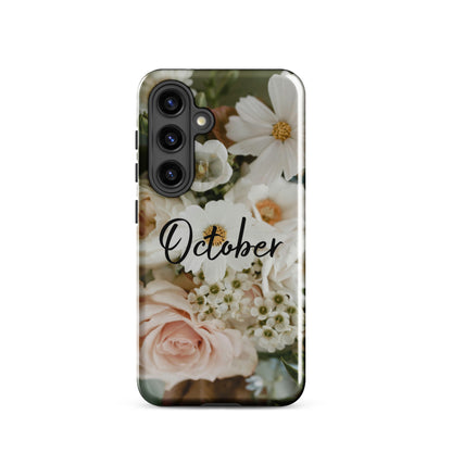 October Birth Flower Tough case for Samsung®