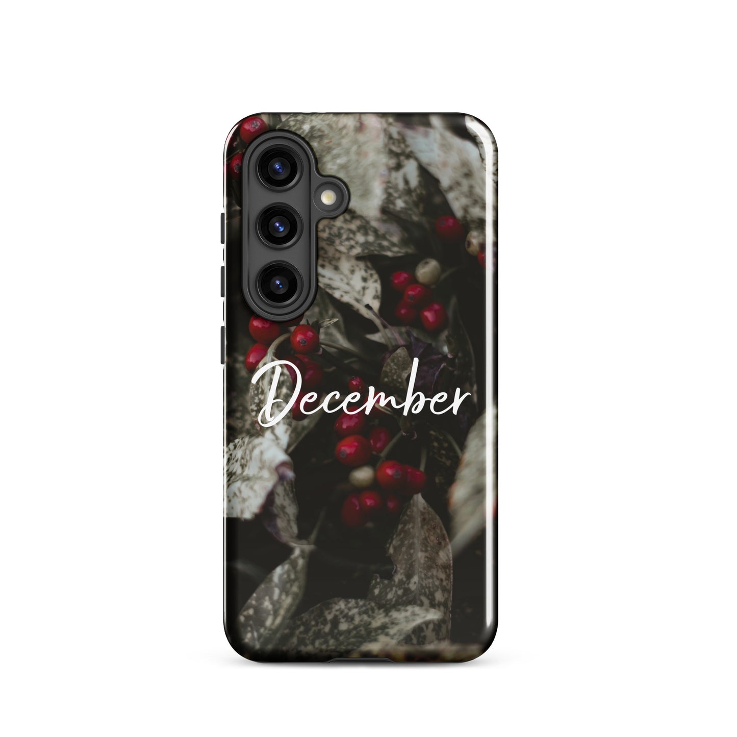 December Birth Flower Tough case for Samsung®