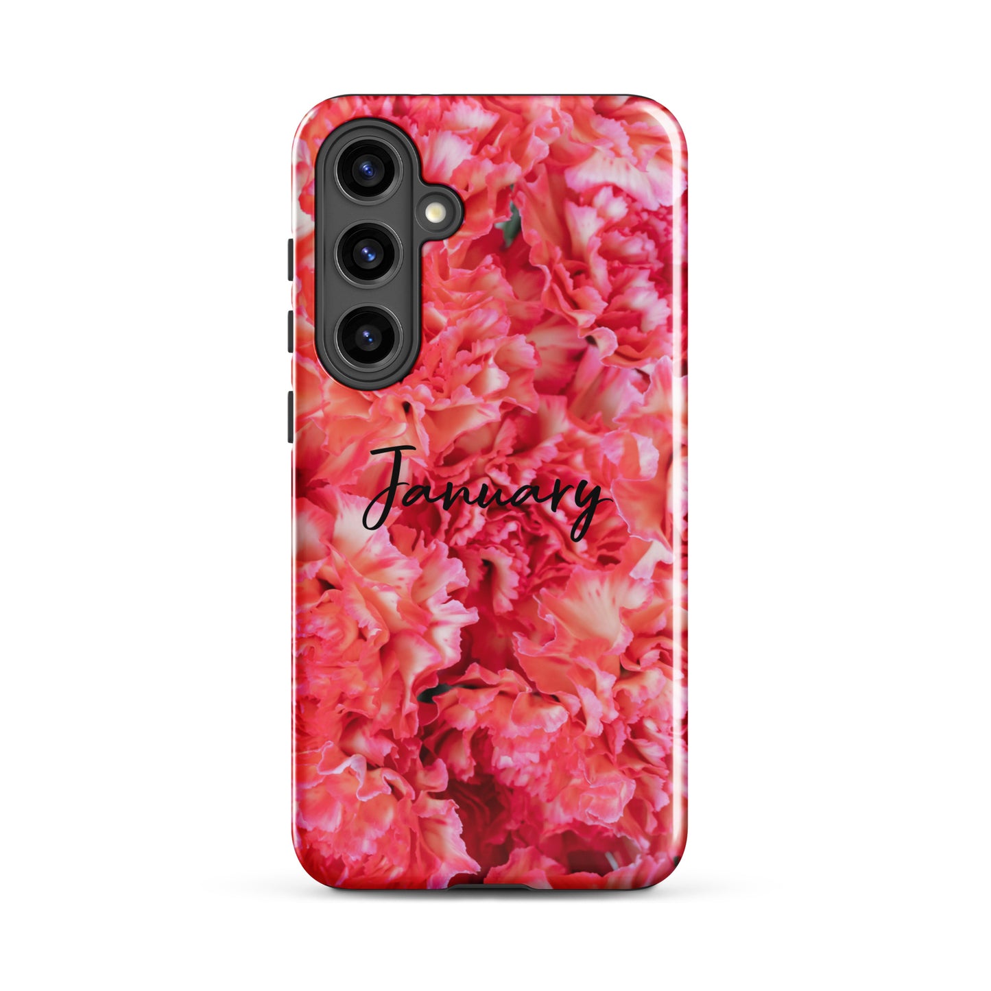 January Birth Flower Tough case for Samsung®