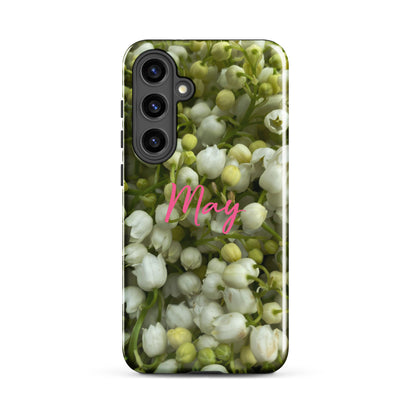 May Birth Flower Tough case for Samsung®