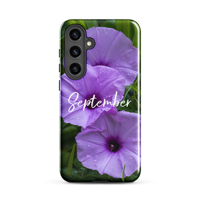 September Birth Flower Tough case for Samsung®