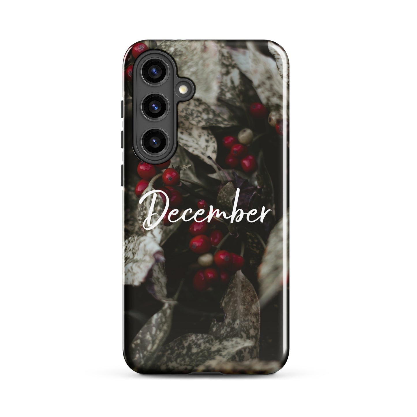 December Birth Flower Tough case for Samsung®